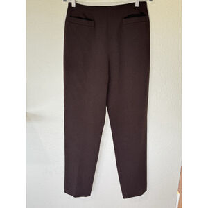 NOT FOR SALE - Handmade Brown High Waisted Slacks Classic Tailored